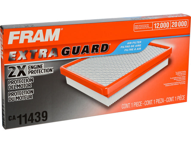 FRAM Engine Air Filter P/N:CA11439 Fits: Mercedes-benz C300, Mercedes-benz C350, Mercedes-benz E300, Mercedes-benz E350, Mercedes-benz E400, Mercedes-benz Gle350, Mercedes-benz Glk350, Mercedes-benz Ml350, Mercedes-benz R350, Mercedes-benz Slk350 - Image 1