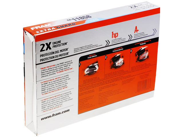 FRAM Engine Air Filter P/N:CA11858 Fits: Nissan Qashqai 23-17, Nissan Rogue 20-14, Nissan Rogue Sport 22-17 - Image 1