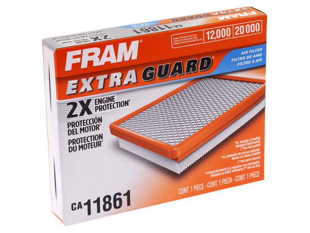 FRAM Engine Air Filter P/N:CA11861 Fits: Mercedes-benz C400, Mercedes-benz C43 Amg, Mercedes-benz C450 Amg, Mercedes-benz Cls400, Mercedes-benz E400, Mercedes-benz E43 Amg, Mercedes-benz E450, Mercedes-benz Gl450, Mercedes-benz Glc43 Amg - Image 3