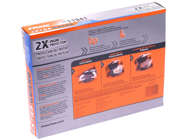FRAM Engine Air Filter P/N:CA11941 Fits: Hyundai Sonata 19-15, Kia Optima 20-16 - Image 1