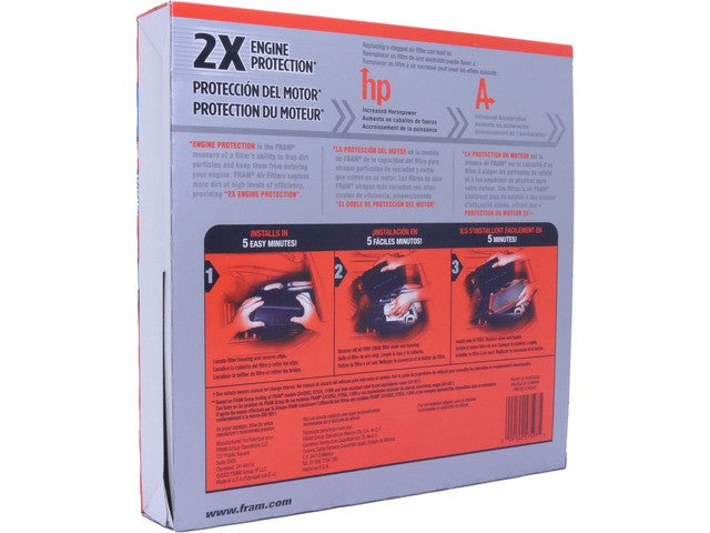 FRAM Engine Air Filter P/N:CA12071 Fits: BMW 230i, BMW 230i Xdrive, BMW 330e, BMW 330i, BMW 330i Gt Xdrive, BMW 330i Xdrive, BMW 340i, BMW 340i Gt Xdrive, BMW 340i Xdrive, BMW 430i - Image 1