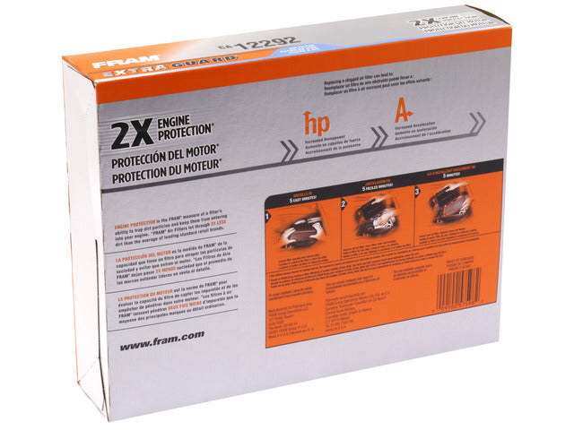 FRAM Engine Air Filter P/N:CA12292 Fits: Jaguar F-pace 25-17, Jaguar Xe 20-17, Jaguar Xf 24-17, Land Rover Range Rover Velar 25-18 - Image 1
