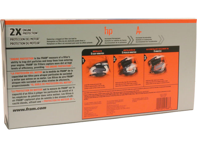 FRAM Engine Air Filter P/N:CA12800 Fits: Mercedes-benz C300 23-19, Mercedes-benz E350 23-20, Mercedes-benz Glc300 23-20, Mercedes-benz Gle350 23-21 - Image 1