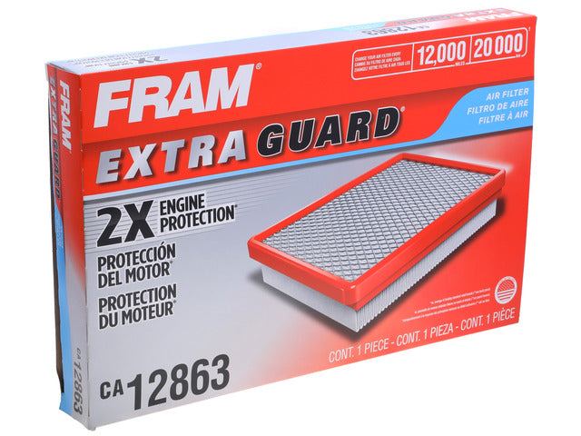 FRAM Engine Air Filter P/N:CA12863 Fits: Mercedes-benz C300 25-22, Mercedes-benz Cle300 25-24, Mercedes-benz E350 25-24, Mercedes-benz Glc300 25-23, Mercedes-benz Gle350 25-24 - Image 3
