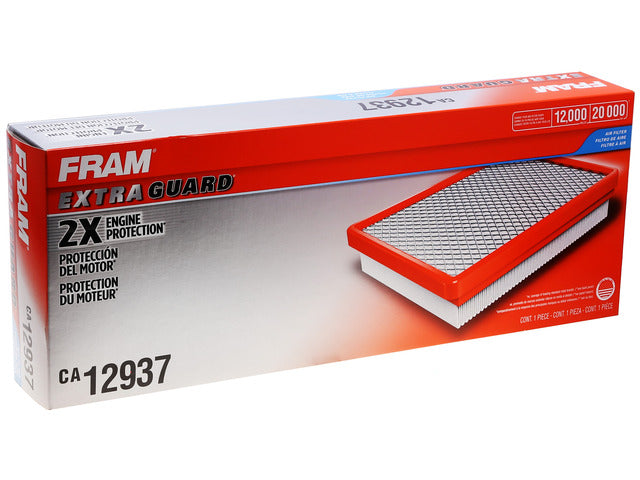 FRAM Engine Air Filter P/N:CA12937 Fits: Chevrolet Express 2500 25-18, Chevrolet Express 3500 25-18, Chevrolet Express 4500 22-21, GMC Savana 2500 25-18, GMC Savana 3500 25-18, GMC Savana 4500 22-21 - Image 3