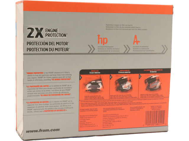 FRAM Engine Air Filter P/N:CA12967 Fits: Mitsubishi Outlander 24-22, Nissan Rogue 25-21 - Image 1