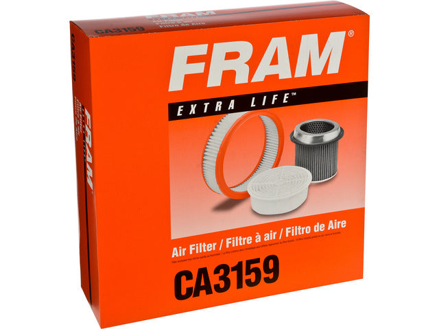 FRAM Engine Air Filter P/N:CA3159 Fits: Mercedes-benz 230 1978, Mercedes-benz 240d 83-76, Mercedes-benz 300cd 81-78, Mercedes-benz 300d 81-76, Mercedes-benz 300sd 1980, Mercedes-benz 300td 1980 - Image 1