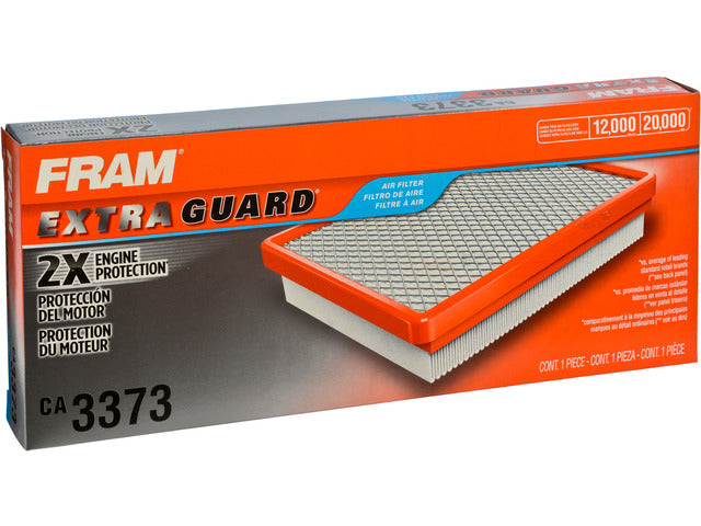 FRAM Engine Air Filter P/N:CA3373 Fits: Audi 4000, Audi 5000, Dodge Monaco, Eagle Premier, Fiat 124, Fiat Brava, Jeep Cherokee, Jeep Comanche, Jeep Wrangler, Volkswagen 412 - Image 1
