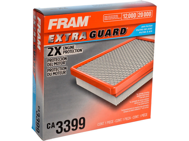 FRAM Engine Air Filter P/N:CA3399 Fits: Audi 100, Audi 100 Quattro, Audi 200, Audi 200 Quattro, Audi 4000, Audi 4000 Quattro, Audi 5000, Audi 5000 Quattro, Audi Quattro - Image 1