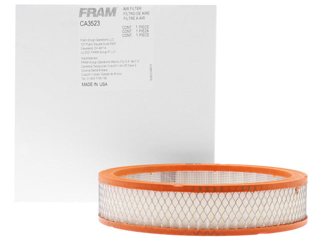 FRAM Engine Air Filter P/N:CA3523 Fits: Chevrolet C10, Chevrolet C10 Suburban, Chevrolet C20, Chevrolet C30, Chevrolet Camaro, Chevrolet Chevette, Chevrolet G10, Chevrolet G20, Chevrolet G30 - Image 2