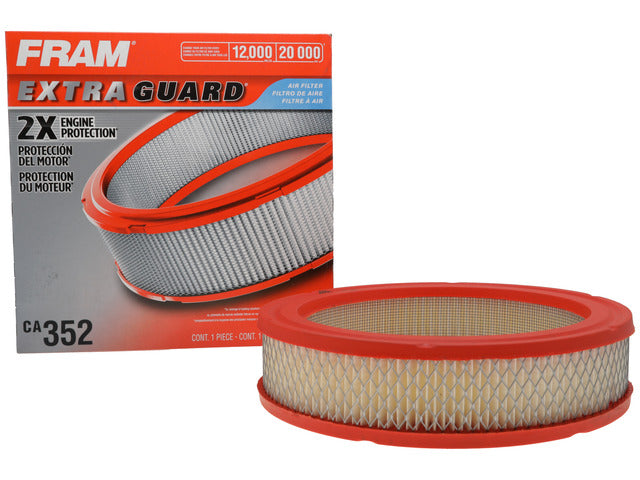 FRAM Engine Air Filter P/N:CA352 Fits: Buick Opel, Chevrolet Luv, Chevrolet Luv Pickup, Chevrolet S10, Chevrolet S10 Blazer, GMC S15, GMC S15 Jimmy, Isuzu Amigo, Isuzu I-mark, Isuzu Pickup - Image 5