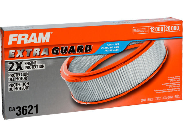 FRAM Engine Air Filter P/N:CA3621 Fits: Subaru Brat 87-80, Subaru Dl 87-80, Subaru Gl 89-80, Subaru Glf 82-80, Subaru Standard 87-80 - Image 1