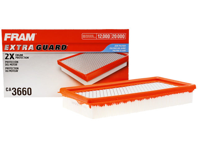 FRAM Engine Air Filter P/N:CA3660 Fits: Audi 4000, Audi Fox, Chrysler Daytona, Chrysler Dynasty, Chrysler E Class, Chrysler Grand Voyager, Chrysler Imperial, Chrysler Laser, Chrysler Lebaron - Image 5