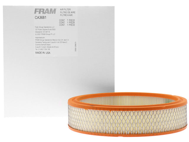 FRAM Engine Air Filter P/N:CA3681 Fits: Chevrolet S10 85-82, Chevrolet S10 Blazer 85-83, GMC S15 85-82, GMC S15 Jimmy 85-83 - Image 2