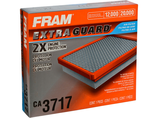 FRAM Engine Air Filter P/N:CA3717 Fits: Ford Mustang 93-87, Ford Tempo 91-84, Mercury Topaz 91-84 - Image 1