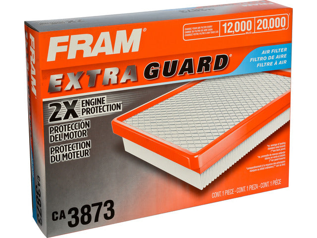 FRAM Engine Air Filter P/N:CA3873 Fits: Audi 4000, Audi 4000 Quattro, Audi 80, Audi 80 Quattro, Audi 90, Audi 90 Quattro, Audi Coupe, Audi Coupe Quattro, Audi Quattro, Volkswagen Quantum - Image 1
