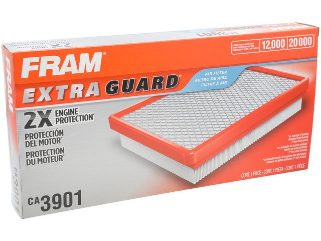 FRAM Engine Air Filter P/N:CA3901 Fits: Chevrolet Camaro, Dodge Dakota, Dodge Durango, Dodge Ram 1500, Dodge Ram 2500, Dodge Ram 3500, Jeep Cherokee, Jeep Comanche, Jeep Wagoneer, Mitsubishi Raider - Image 3