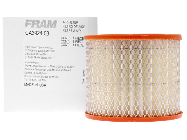 FRAM Engine Air Filter P/N:CA3924 Fits: Buick Century, Buick Regal, Buick Skyhawk, Buick Skylark, Cadillac Cimarron, Chevrolet Cavalier, Chevrolet Celebrity, Chevrolet Citation Ii, Chevrolet Lumina - Image 3