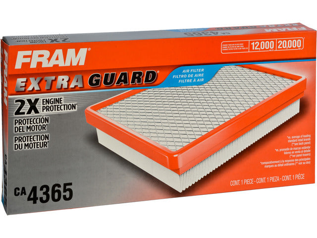 FRAM Engine Air Filter P/N:CA4365 Fits: Volvo 240 93-90, Volvo 242 84-75, Volvo 244 89-75, Volvo 245 89-75, Volvo 264 81-80 - Image 1
