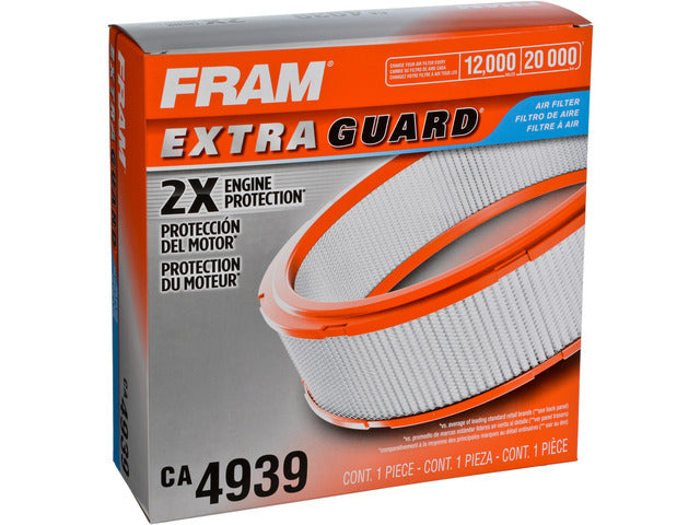 FRAM Engine Air Filter P/N:CA4939 Fits: Honda Passport 95-94, Isuzu Amigo 94-89, Isuzu Pickup 95-88, Isuzu Rodeo 96-91, Isuzu Trooper 91-88, Toyota 4runner 95-88, Toyota Cressida 92-85, Toyota Mr2 89-87, Toyota Pickup 95-88, Toyota Supra 92-86 - Image 1