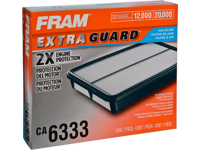 FRAM Engine Air Filter P/N:CA6333 Fits: Honda Civic 91-88, Honda Crx 91-88 - Image 1