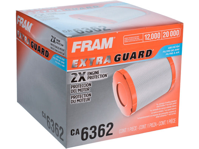 FRAM Engine Air Filter P/N:CA6362 Fits: Dodge 2000 Gtx, Dodge Colt, Dodge Raider, Eagle 2000 Gtx, Eagle Summit, Eagle Talon, Eagle Vista, Hyundai Elantra, Hyundai Excel - Image 1