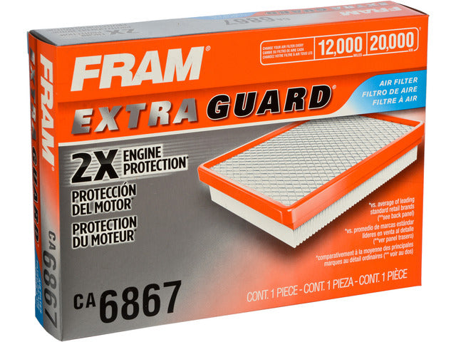 FRAM Engine Air Filter P/N:CA6867 Fits: Ford Festiva 93-89 - Image 1