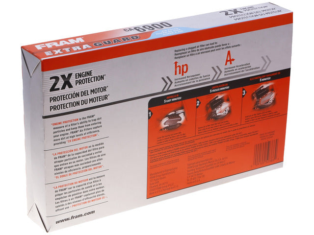 FRAM Engine Air Filter P/N:CA6900 Fits: Infiniti Fx35, Infiniti Fx37, Infiniti Fx50, Infiniti M56, Infiniti Q50, Infiniti Q60, Infiniti Q70, Infiniti Q70l, Infiniti Qx70 - Image 1