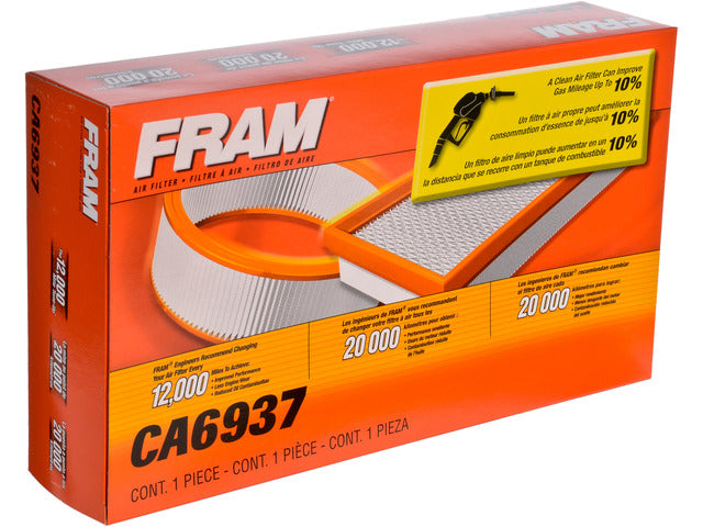 FRAM Engine Air Filter P/N:CA6937 Fits: Acura Integra 93-90 - Image 1