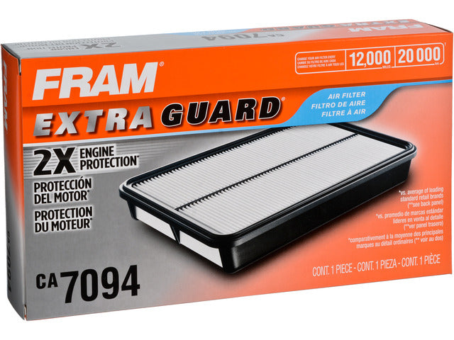 FRAM Engine Air Filter P/N:CA7094 Fits: Saturn Sc 92-91, Saturn Sc1 02-95, Saturn Sc2 02-93, Saturn Sl 02-95, Saturn Sl1 02-95, Saturn Sl2 02-91, Saturn Sw1 99-95, Saturn Sw2 01-93 - Image 2