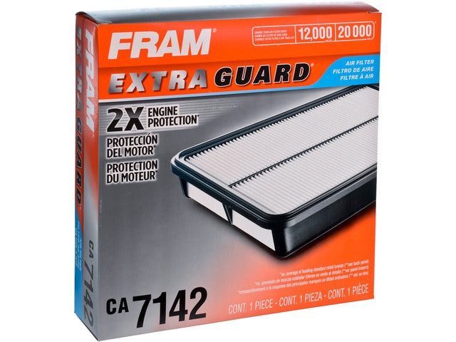 FRAM Engine Air Filter P/N:CA7142 Fits: Dodge Ram 50 93-91, Dodge Stealth 96-91, Mitsubishi 3000gt 99-91, Mitsubishi Diamante 96-92, Mitsubishi Mighty Max 96-91, Mitsubishi Montero 94-92, Mitsubishi Montero Sport 03-97 - Image 1