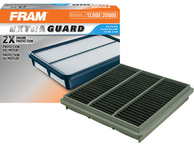 FRAM Engine Air Filter P/N:CA7142 Fits: Dodge Ram 50 93-91, Dodge Stealth 96-91, Mitsubishi 3000gt 99-91, Mitsubishi Diamante 96-92, Mitsubishi Mighty Max 96-91, Mitsubishi Montero 94-92, Mitsubishi Montero Sport 03-97 - Image 2
