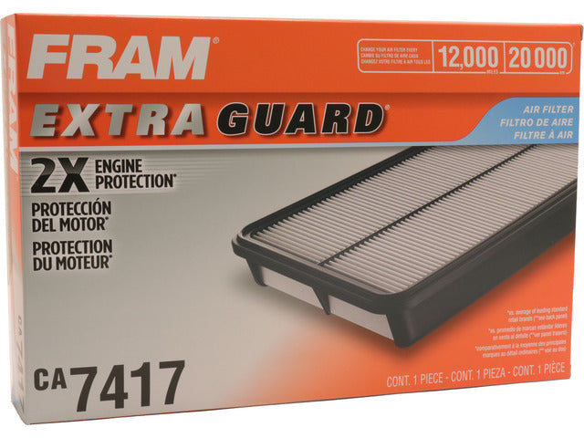 FRAM Engine Air Filter P/N:CA7417 Fits: Honda Passport 02-94, Isuzu Amigo 00-98, Isuzu Axiom 04-02, Isuzu Rodeo 04-93, Isuzu Rodeo Sport 03-01, Isuzu Trooper 02-92, Isuzu Vehicross 01-99, Toyota T100 98-93 - Image 3