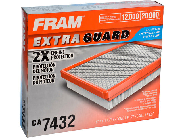 FRAM Engine Air Filter P/N:CA7432 Fits: Chrysler Cirrus 00-95, Chrysler Sebring 00-96, Dodge Stratus 00-95, Plymouth Breeze 00-96 - Image 2
