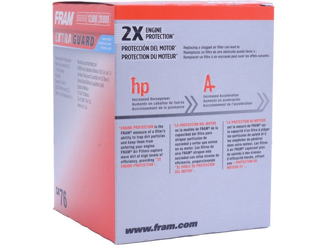 FRAM Air Filter P/N:CA76 - Image 1