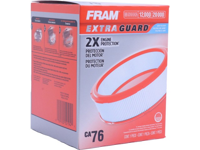 FRAM Air Filter P/N:CA76 - Image 3