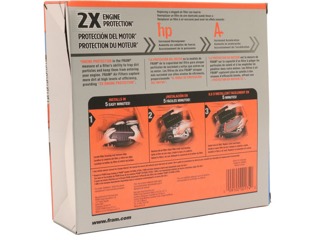 FRAM Engine Air Filter P/N:CA7764 Fits: Acura El 00-97, Honda Civic 00-96, Honda Cr-v 01-97 - Image 1