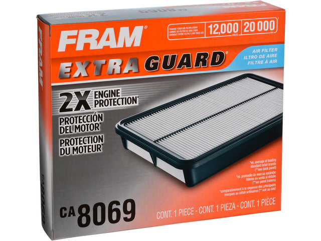FRAM Engine Air Filter P/N:CA8069 Fits: Chevrolet Tracker 04-99, Suzuki Grand Vitara 05-99, Suzuki Sidekick 98-96, Suzuki Vitara 04-99, Suzuki Xl-7 03-02 - Image 1