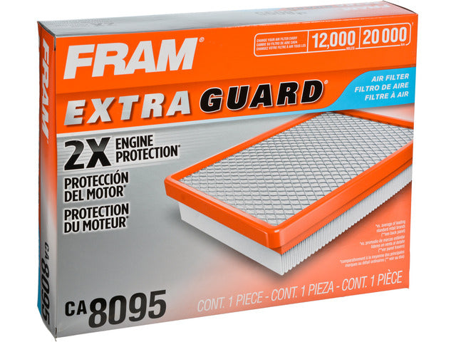 FRAM Engine Air Filter P/N:CA8095 Fits: Mercedes-benz C220 96-94, Mercedes-benz C230 98-97, Mercedes-benz C280 1998, Mercedes-benz C280 96-94, Mercedes-benz C36 Amg 96-95, Mercedes-benz Clk320 1998, Mercedes-benz Ml320 2003, Mercedes-benz Ml500 2003 - Image 1