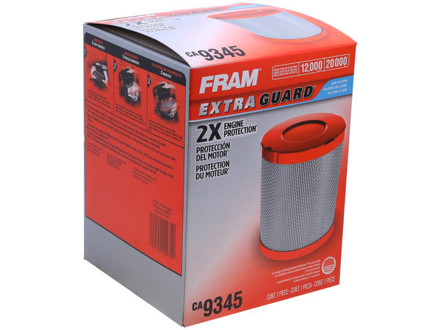 FRAM Engine Air Filter P/N:CA9345 Fits: Buick Rainier, Chevrolet Trailblazer, Chevrolet Trailblazer Ext, GMC Envoy, GMC Envoy Xl, GMC Envoy Xuv, Isuzu Ascender, Oldsmobile Bravada, Saab 9-7x, Saturn Ion - Image 3