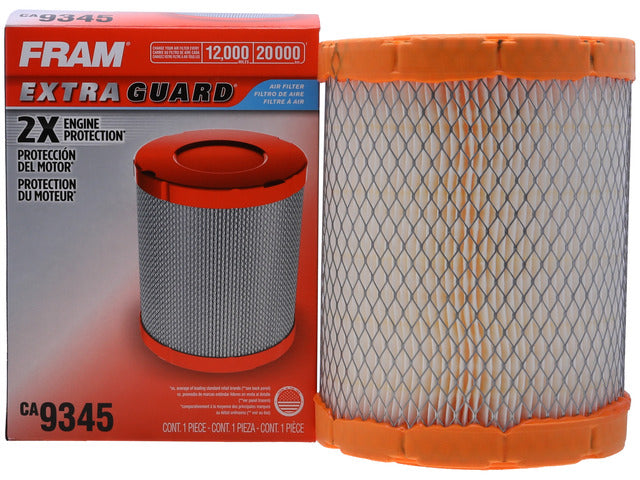 FRAM Engine Air Filter P/N:CA9345 Fits: Buick Rainier, Chevrolet Trailblazer, Chevrolet Trailblazer Ext, GMC Envoy, GMC Envoy Xl, GMC Envoy Xuv, Isuzu Ascender, Oldsmobile Bravada, Saab 9-7x, Saturn Ion - Image 5
