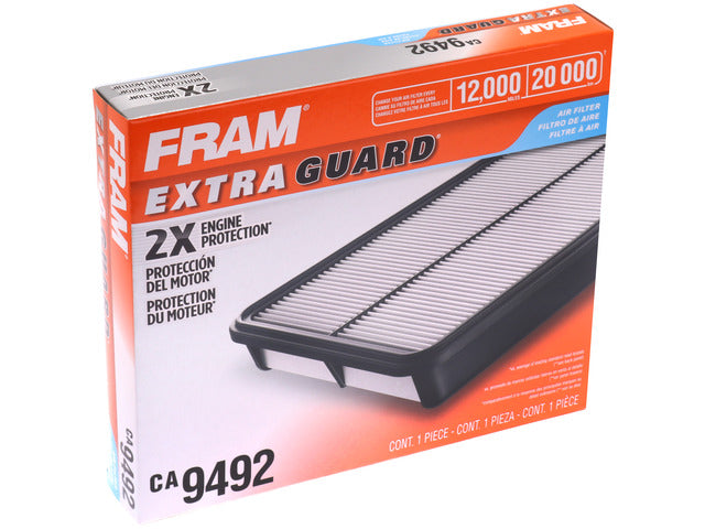FRAM Engine Air Filter P/N:CA9492 Fits: Buick Lucerne 11-06, Cadillac Dts 11-06, Chevrolet Equinox 09-05, Chevrolet Malibu 12-08, Pontiac G6 10-07, Pontiac Torrent 09-06, Saturn Aura 09-07, Saturn Vue 07-02, Suzuki Xl-7 09-07 - Image 3