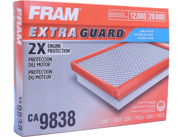 FRAM Engine Air Filter P/N:CA9838 Fits: Chrysler 300 10-05, Dodge Challenger 10-08, Dodge Charger 10-06, Dodge Durango 2009, Dodge Magnum 08-05 - Image 3