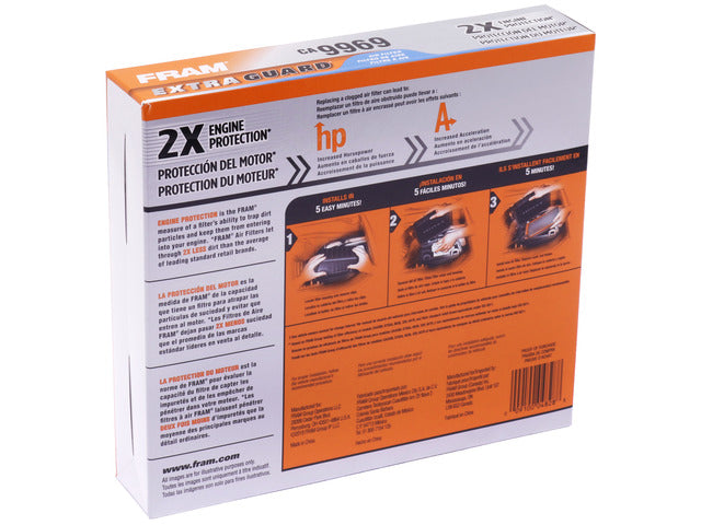 FRAM Engine Air Filter P/N:CA9969 Fits: Chevrolet Cobalt 10-05, Pontiac G5 10-07, Pontiac Pursuit 06-05 - Image 1
