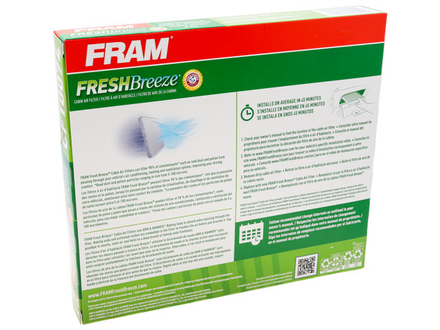 FRAM Cabin Air Filter P/N:CF10074 Fits: Lexus Gs F, Lexus Gs200t, Lexus Gs350, Lexus Gs450h, Lexus Is200t, Lexus Is250, Lexus Is300, Lexus Is350, Lexus Is500, Lexus Rc F, Lexus Rc200t, Lexus Rc300, Lexus Rc350 - Image 1