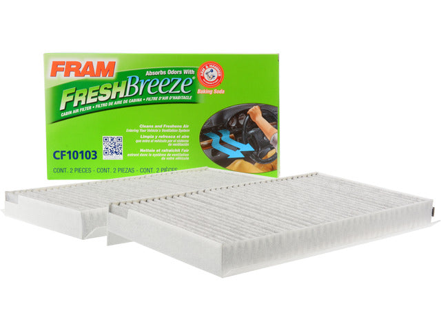 FRAM Cabin Air Filter P/N:CF10103 Fits: BMW 525i, BMW 525xi, BMW 528i, BMW 528i Xdrive, BMW 528xi, BMW 530i, BMW 530xi, BMW 535i, BMW 535i Gt, BMW 535i Xdrive, BMW 535xi, BMW 545i, BMW 550i, BMW 645ci, BMW 650i, BMW M5, BMW M6 - Image 4