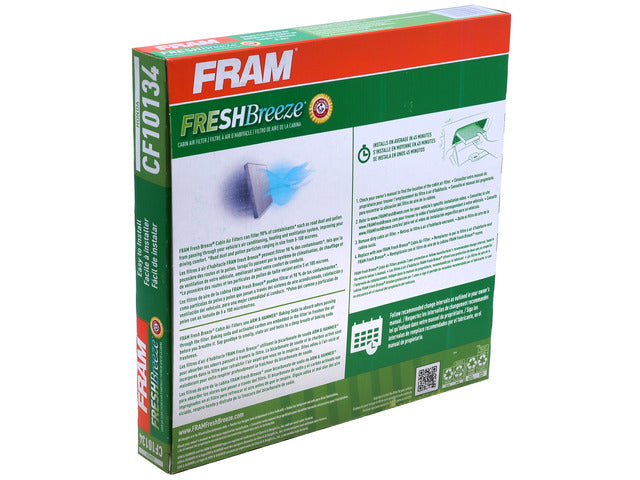 FRAM Cabin Air Filter P/N:CF10134 Fits: Acura Csx, Acura Ilx, Acura Mdx, Acura Rdx, Acura Rl, Acura Rlx, Acura Tl, Acura Tlx, Acura Tsx, Acura Zdx - Image 1