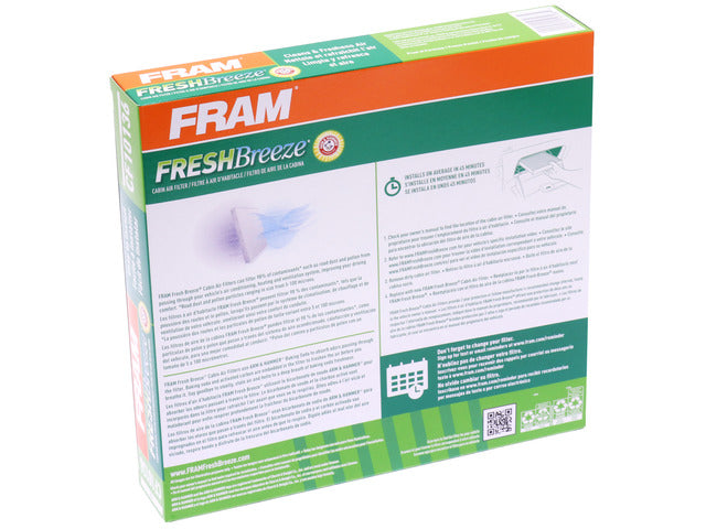 FRAM Cabin Air Filter P/N:CF10136 Fits: Buick Rendezvous 07-02, Buick Terraza 07-05, Chevrolet Uplander 09-05, Chevrolet Venture 05-01, Oldsmobile Silhouette 04-01, Pontiac Aztek 05-01, Pontiac Montana 09-01, Saturn Relay 07-05 - Image 1
