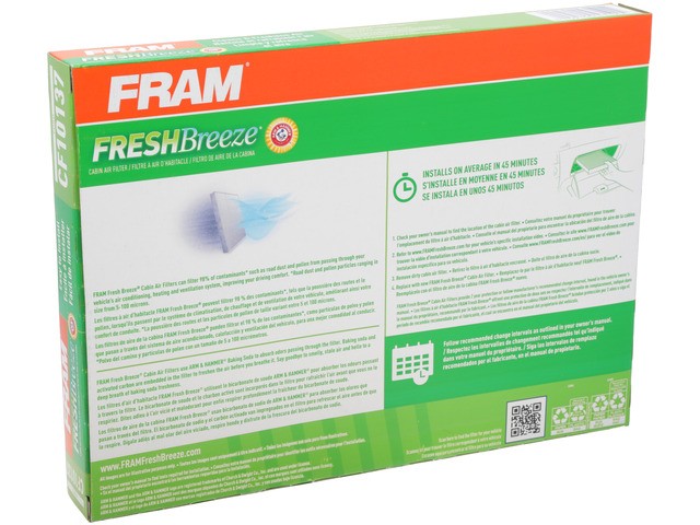 FRAM Cabin Air Filter P/N:CF10137 Fits: Ford Escape 06-01, Mazda Tribute 06-01, Mercury Mariner 06-05 - Image 1