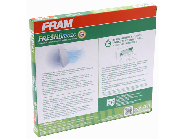 FRAM Cabin Air Filter P/N:CF10138 Fits: Lexus Is300 05-01, Lexus Rx300 03-99, Toyota Highlander 07-01 - Image 1